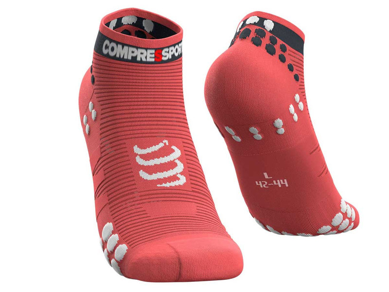 Calcetines Para Correr Pro Racing Sock V3 Low Coral