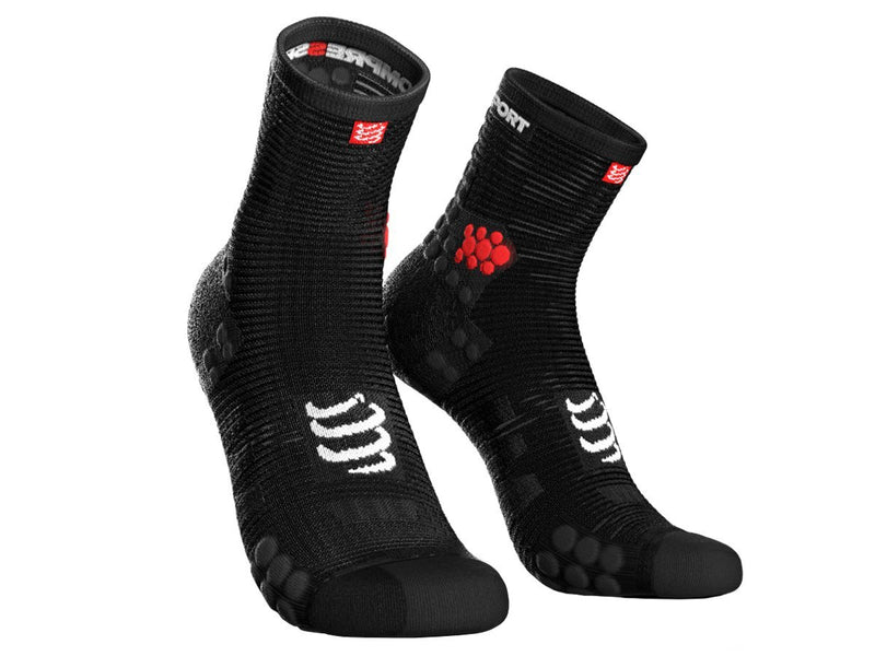 RUN24.MX - Compressport Racing Socks V3.0 High Smart Black
