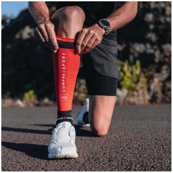 Pantorrillera de Compresión Compressport R2 3.0 Red Black
