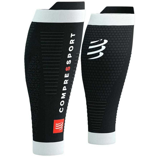 Pantorrillera de Compresión Compressport R2 3.0 Black White