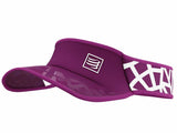Visera Compressport SPIDERWEB Ultra ligera Morado