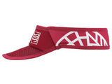 Compressport Visera Deportiva Spiderweb ultraligera Rojo