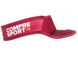 Compressport Visera Deportiva Spiderweb ultraligera Rojo