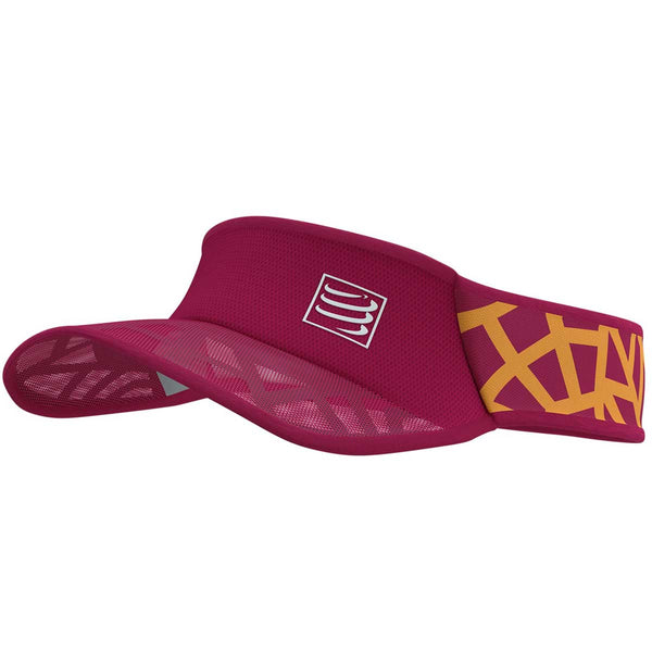 Compressport Visera SPIDERWEB Ultra ligera Persian Red