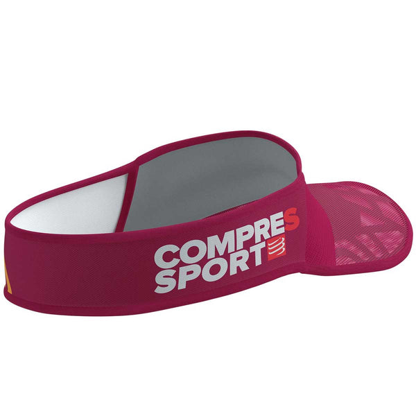 Compressport Visera SPIDERWEB Ultra ligera Persian Red