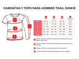 Playera Deportiva Trail Junkie Amarillo Caballero