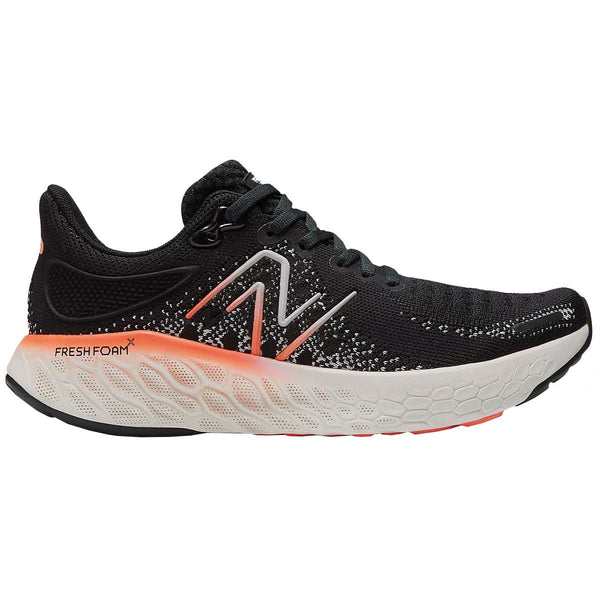 Tenis New Balance 1080 V12 Negro Naranja Mujer