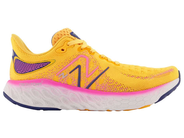 Tenis New Balance 1080 V12 Amarillo Mujer