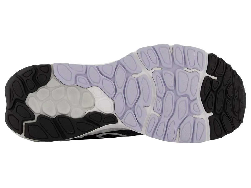 Tenis Running New Balance 880 V12 Negro Blanco Mujer