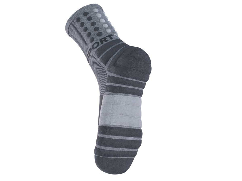 Calceta Compressport Shock Absorb Socks Gris
