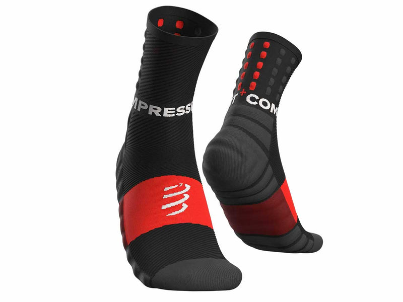 Calceta Compressport Shock Absorb Socks Negro
