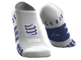 Calcetines Running Compressport Invisibles Blanco