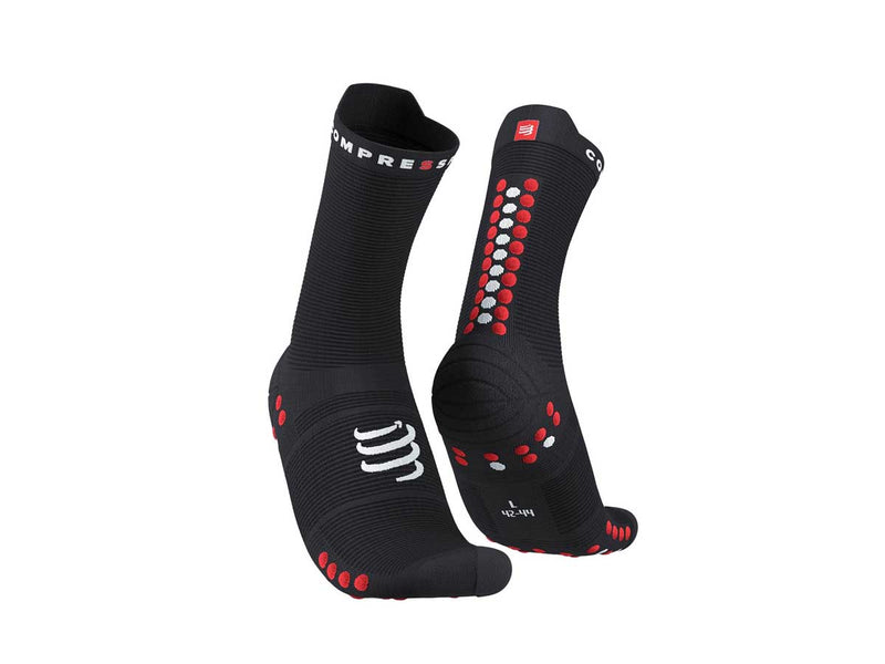 Calceta Compressport PRO RACING V4H Run High Negra