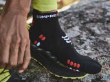 Calcetín Deportiva Compressport PRO RACING V4L Run Low Negra