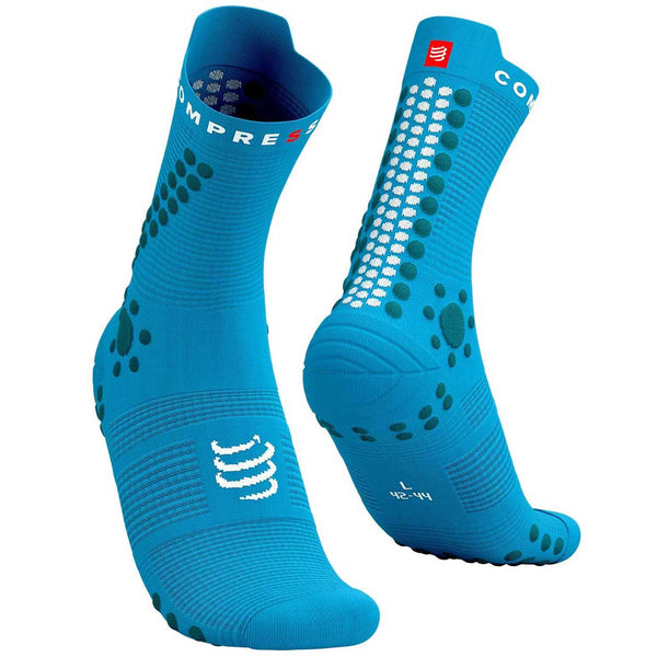Calceta Compressport PRO RACING SOCKS V4 Trail Hawaiian Ocean