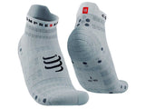 Calceta Compressport PRO RACING V4.0 UltraLight Run Low White