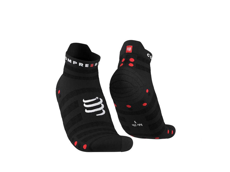 Calceta Compressport PRO RACING V4.0 UltraLight Run Low Black