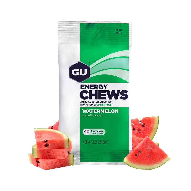 Gomitas Energéticas GU ENERGY CHEWS Sabor Sandia